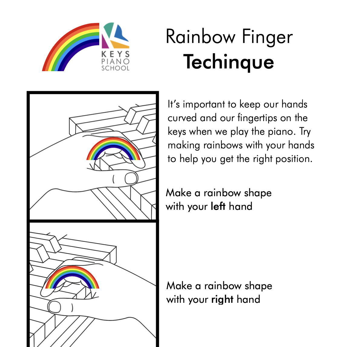 'I Can See a Rainbow' Young Beginners pre-stave - Image 5